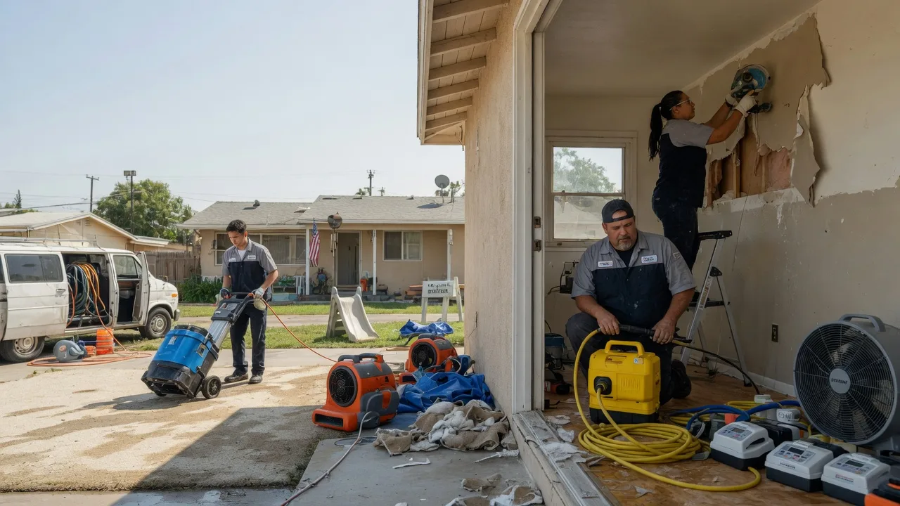 Water Damage Restoration in Bluffton, IN near me